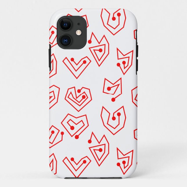 Valentine's Mazes  Case-Mate iPhone Case (Back)