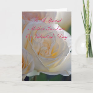 Valentine's Mother In-Law Card