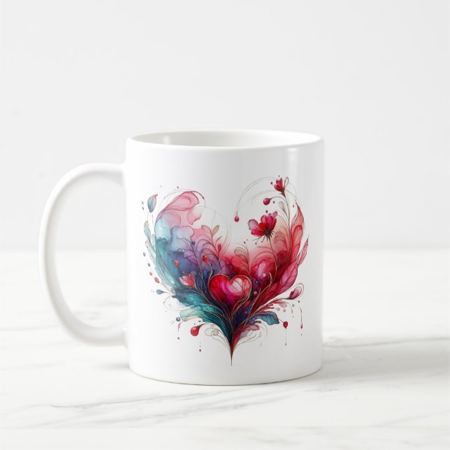 Valentines Mugs  (Left)