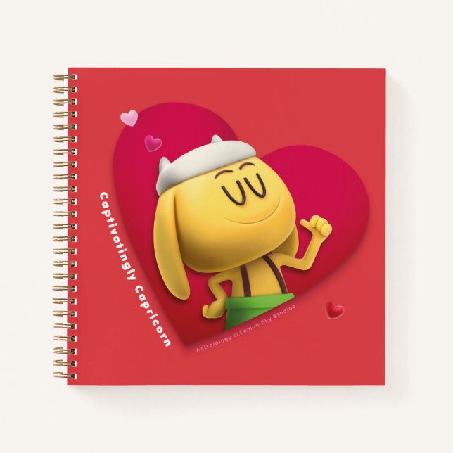 Valentine's Notebook for Capricorn (Front)
