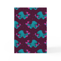 Valentine's Octopus and Hearts