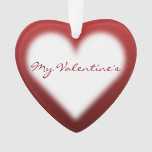 Valentine's Ornament Customised Love Ornaments
