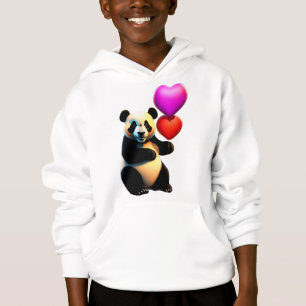 Valentine's Panda & Heart Balloon, Valentine's Day
