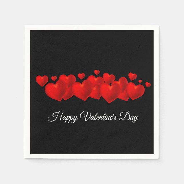 Valentine's Paper Napkin (Front)