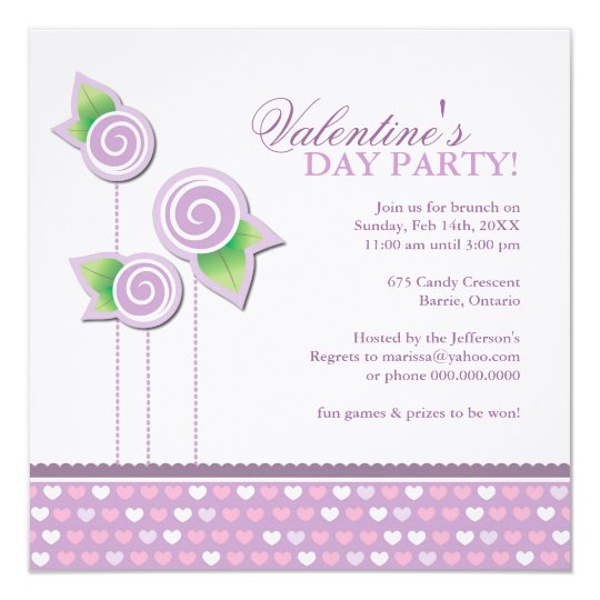 Valentines Party Invitation