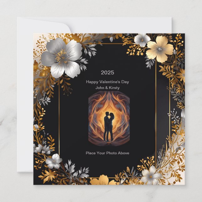 Valentine's Personalised Photo Card (Front)