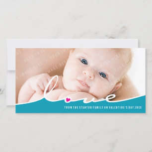 VALENTINE'S PHOTOCARD :: love divide 9L Holiday Card