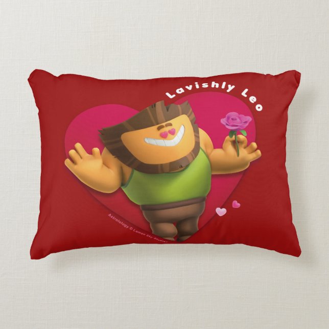 Valentine's Pillow for Leo (Front)