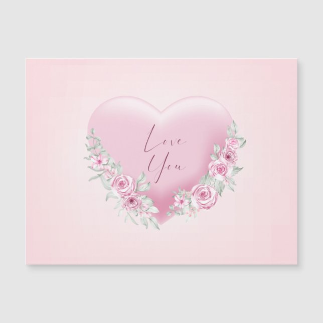 Valentines Pink Heart (Front)