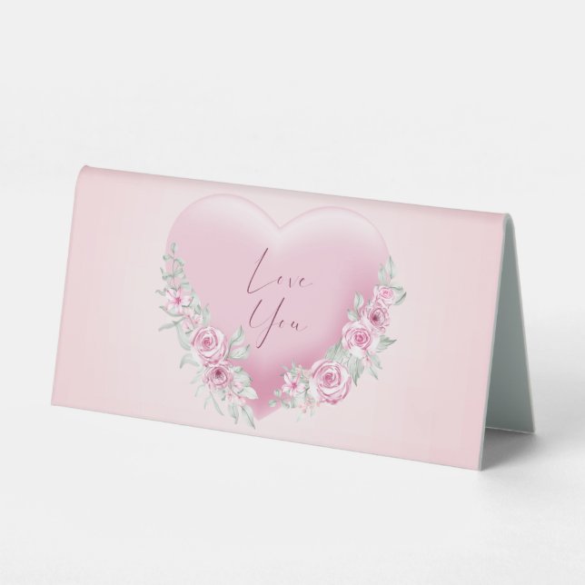 Valentines Pink Heart (Front)