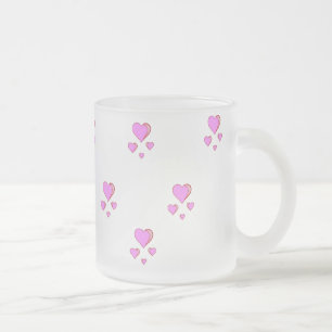 Valentine's Pink Hearts Mug