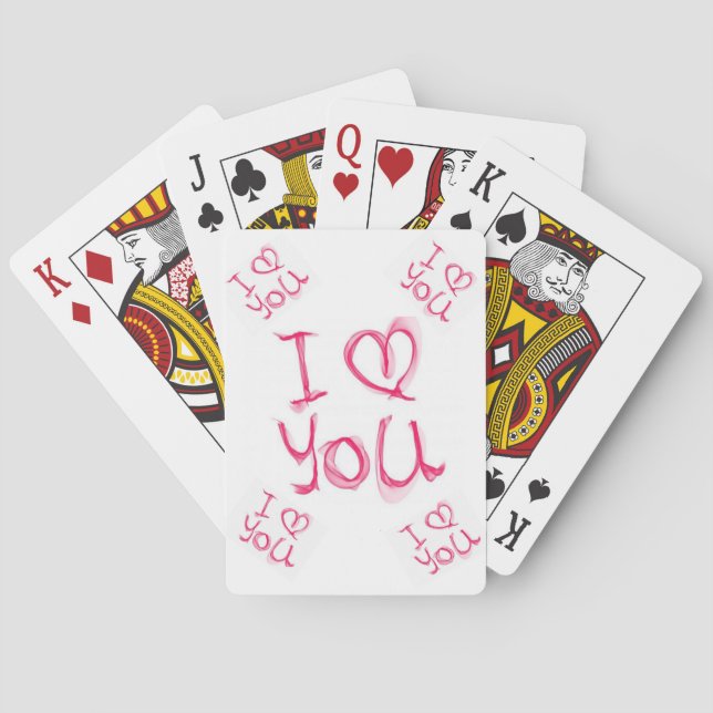 Valentine's Playing Card Deck (Back)