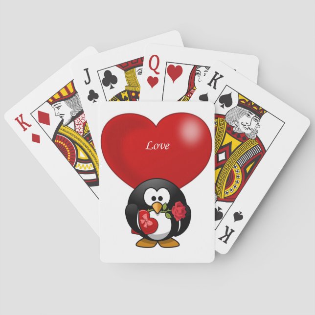 Valentine's Playing Card Deck (Back)