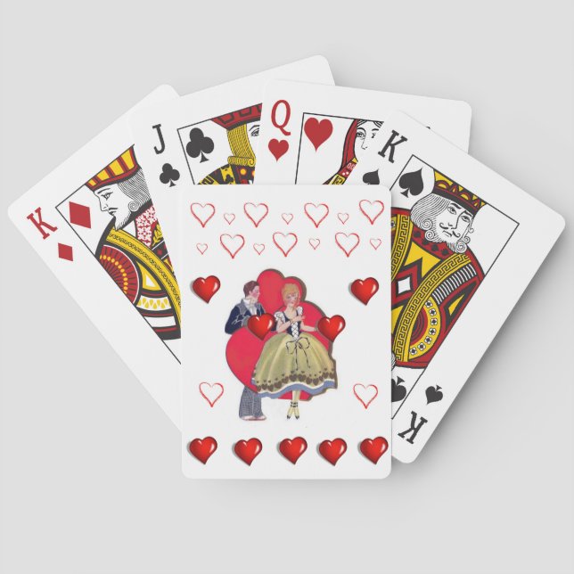Valentine's Playing Card Deck (Back)