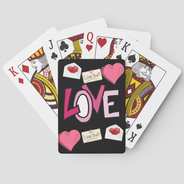Valentine's Playing Card Deck (Back)