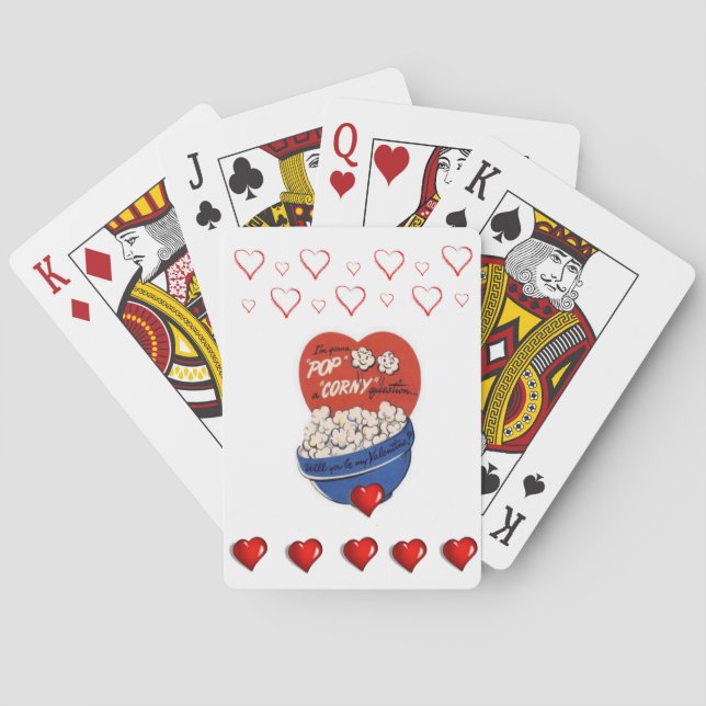 Valentine's Playing Card Deck (Back)
