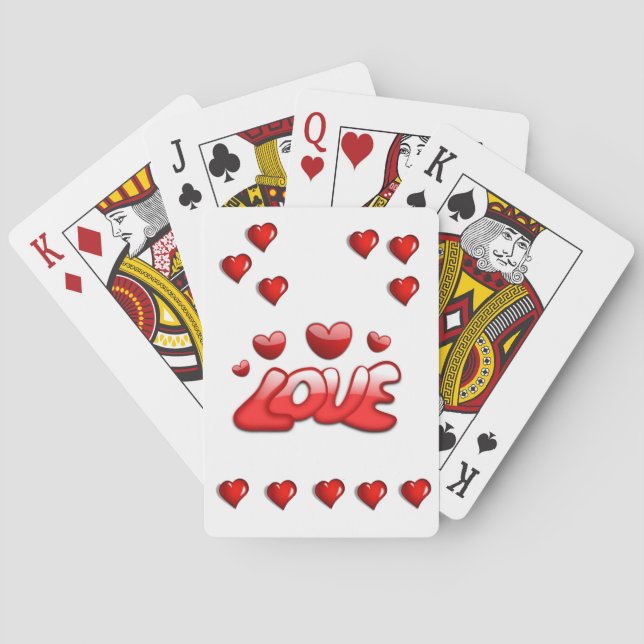 Valentine's Playing Card Deck (Back)