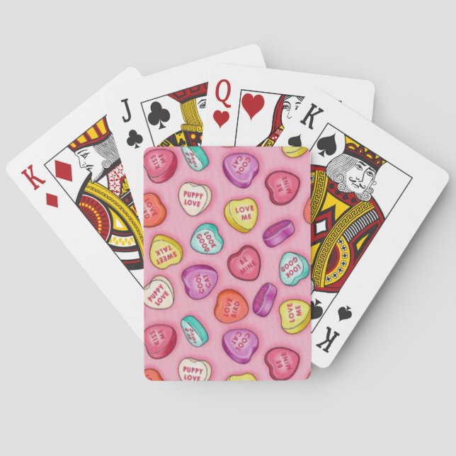 Valentines Playing Cards (Back)