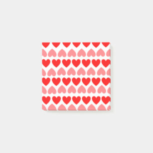 Valentine's  post-it notes