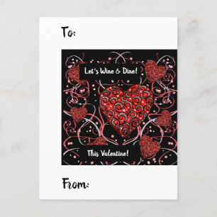 VALENTINES  POSTCARD