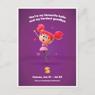 Valentine's Postcard for Cancer 