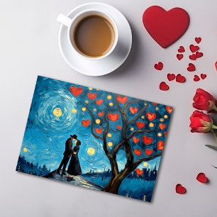 Valentine's Postcard - Van Gogh Valentine
