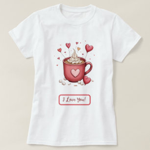 Valentine's print T-shirt