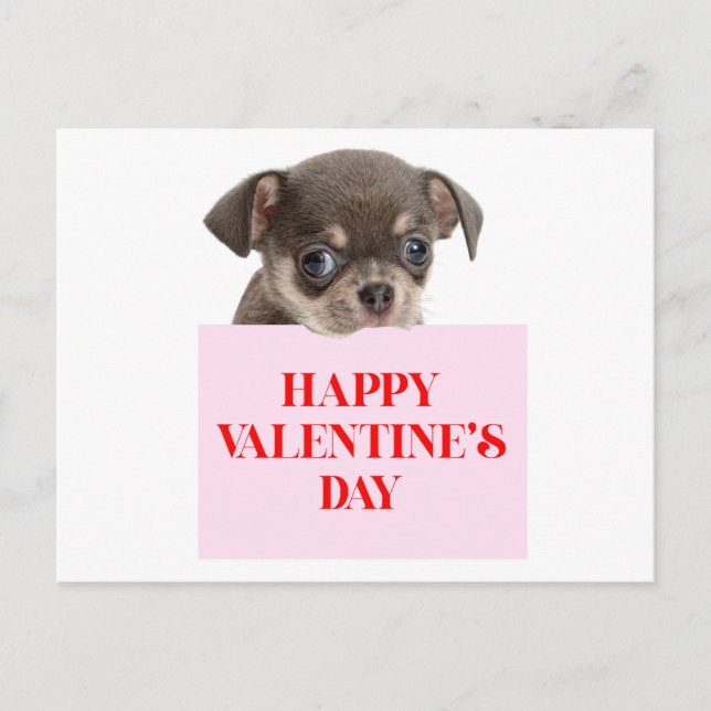 Valentine's Puppy Card (Front)