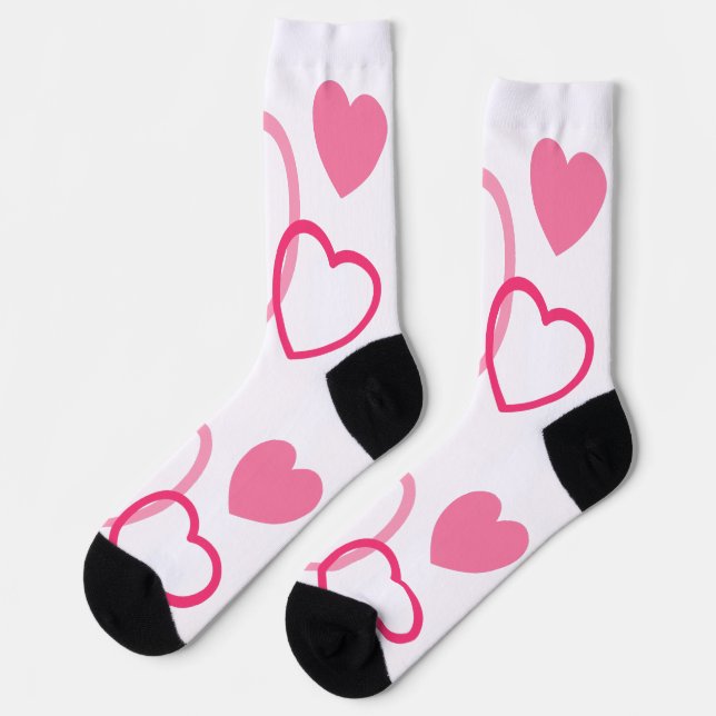 Valentines Socks (Left)
