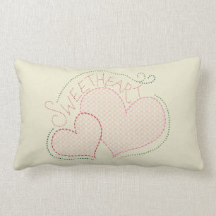 Valentine's Sweetheart Cross Stitch Pillow