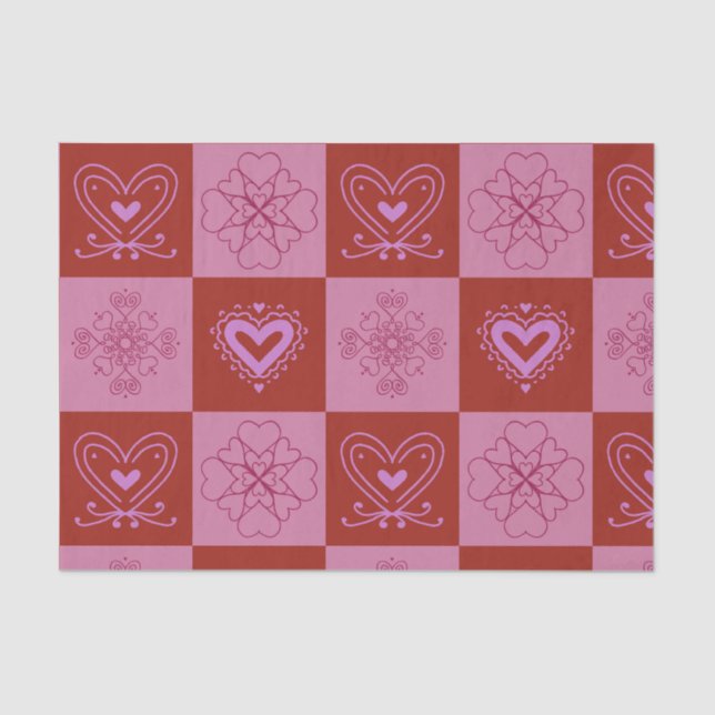 Valentine's Tissue Paper (Front)