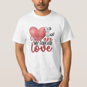 Valentine's Typography Quotes T-Shirt