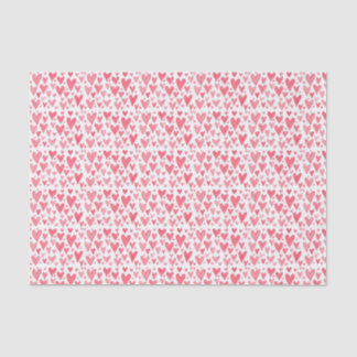 Valentine's Watercolor Hearts Tissue Paper