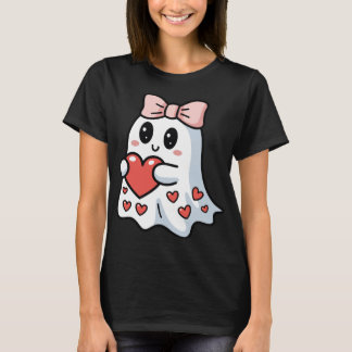 Valentine's white ghost T-Shirt
