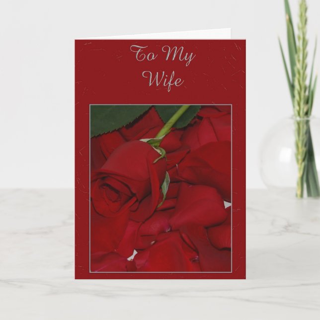 Valentine's Wife Card (Front)