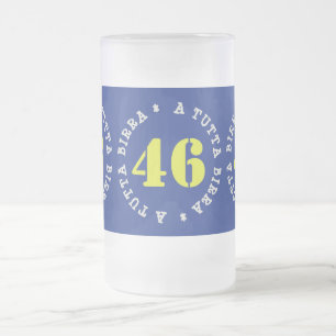 VALENTINO A TUTTA BIRRA - CARAFFA - FROSTED GLASS BEER MUG