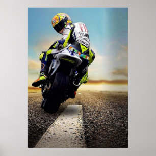 valentino rossi, moto gp legend,    the doctor 46, poster