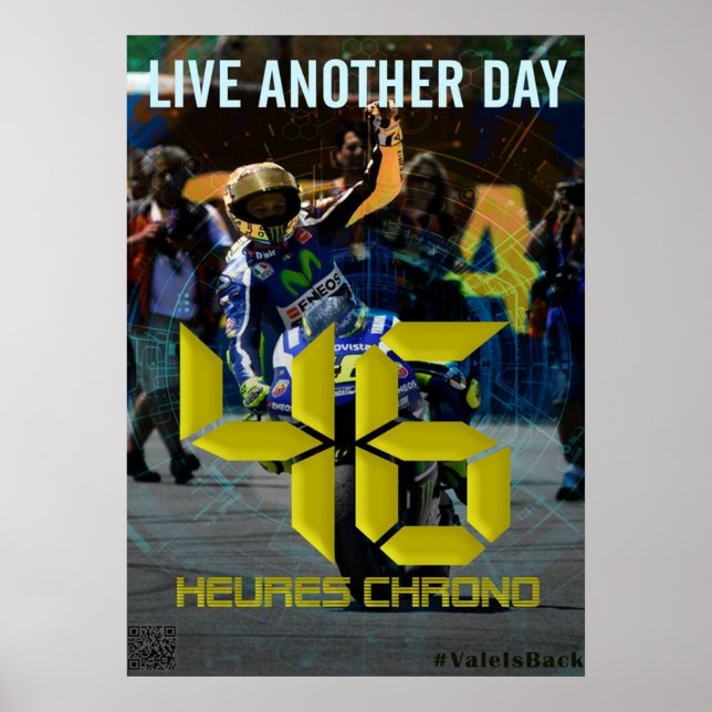 valentino rossi, moto gp legend, the doctor 46, ro poster (Front)