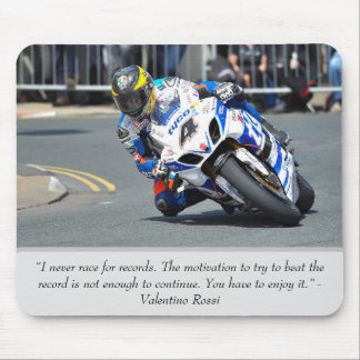 Valentino Rossi Moto GP Race  Mouse Mat
