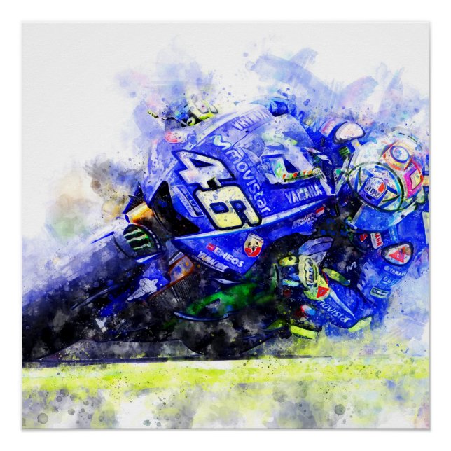 Valentino Rossi Poster (Front)