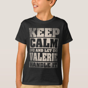 Valerie Name Personalised Valerie First Name T-Shirt