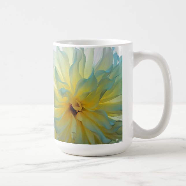 VALERIE'S DAHLIA COFFEE MUG (Right)
