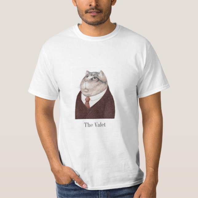VALET CAT Mens' Value T-Shirt  (Front)