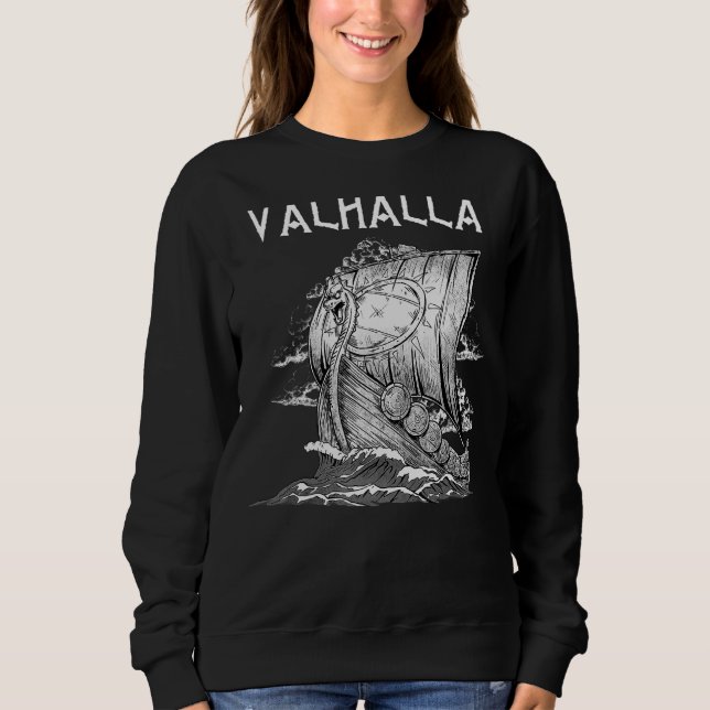 Valhalla I Valhalla Viking Sweatshirt (Front)