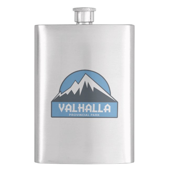 Valhalla Provincial Park Hip Flask (Front)