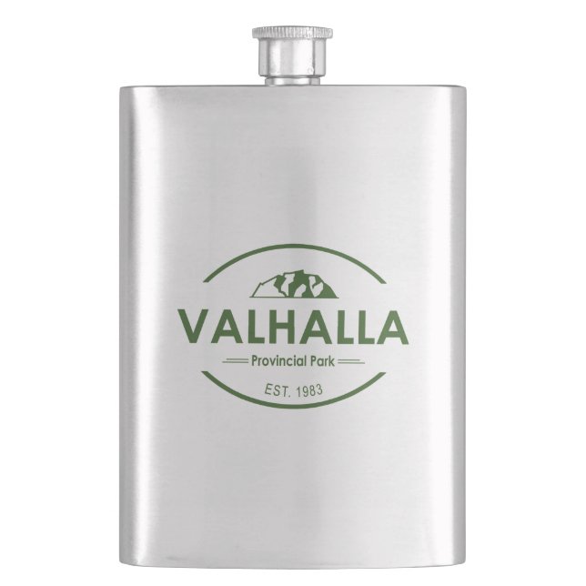 Valhalla Provincial Park Hip Flask (Front)