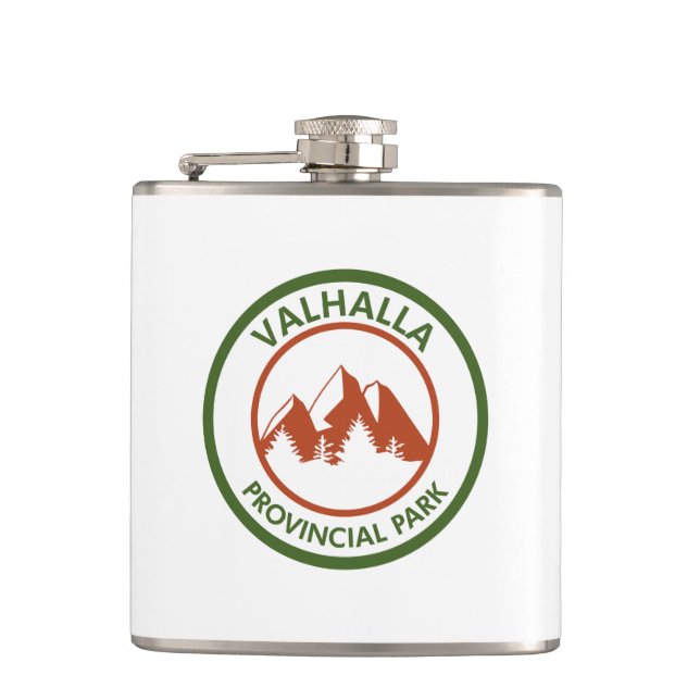 Valhalla Provincial Park Hip Flask (Front)