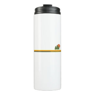 Valhalla Provincial Park Pine Trees Sun Thermal Tumbler