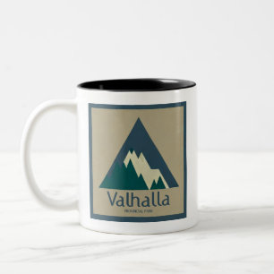 Valhalla Provincial Park Rustic Two-Tone Coffee Mug
