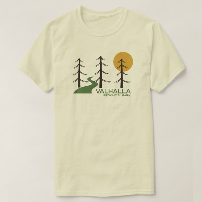 Valhalla Provincial Park Trail T-Shirt (Design Front)